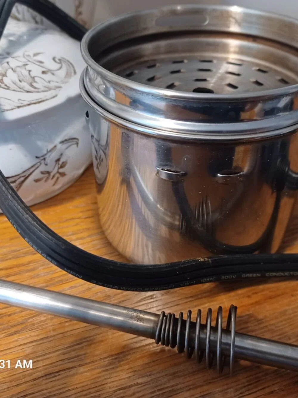 Farberware electric 8 cup coffee pot filter basket and chord